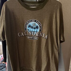 Old Navy Brown California Graphic Tee